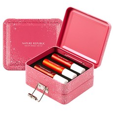 NATURE REPUBLIC 親吻我的慕斯粉紅色套組, 1套, By Flower Triple Mousse Tint 6 款