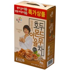 꽃샘 호두아몬드율무차, 18g, 50개입