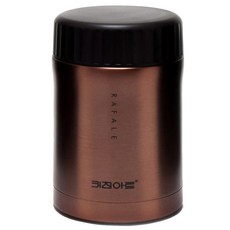 키친아트 골드메탈 보온죽통, 혼합 색상, 430ml