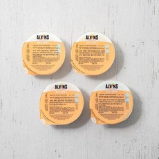 엘빈즈 클래식 이유식 미음 1단계 세트, 180g, 4개