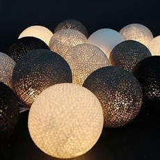 젊은이마켓 파스텔톤의 LED 코튼볼조명 모음! 코튼버블, 그레이