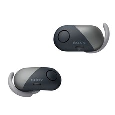 소니 무선 스포츠 블루투스 이어폰, WF-SP700N, 블랙