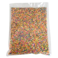 레인보우 스프링클, 1kg, 1개