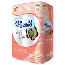 잘풀리는집 따뜻한감동 화장지, 25m, 30개입, 1개