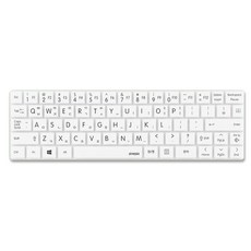 LG 멀티코팅 키스킨 파인피아 문자인쇄 LG 탭북 Tab Book 11TA740, 화이트, 1개