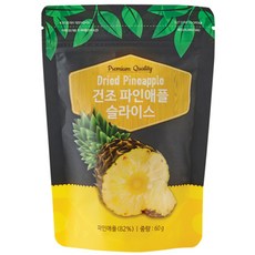 딜라잇가든 건조 파인애플 슬라이스, 60g, 1개