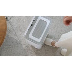 이지캔 기저귀 쓰레기통 EZ-270 + EZ-280R 리필1롤, 화이트, 27L