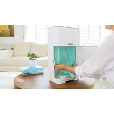 이지캔 기저귀 쓰레기통 EZ-270 + EZ-280R 리필1롤, 화이트, 27L