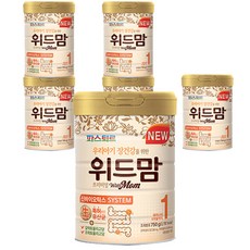 파스퇴르 프리미엄 뉴위드맘 분유 1단계, 750g, 6개
