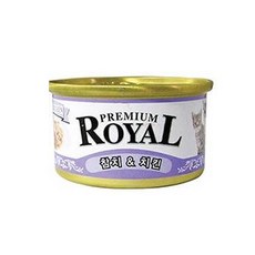 펫스토리 프리미엄 로얄 전연령 고양이캔, 참치, 85g, 24개