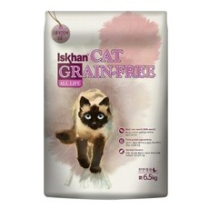이즈칸 캣 그레인프리 올라이프 고양이 건식사료, 닭, 6.5kg, 1개