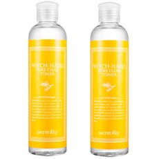 시크릿키 위치하젤 포어 클리어 토너, 248ml, 2개