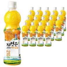 자연은 제주감귤 주스, 500ml, 20개