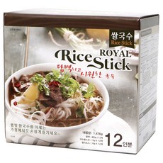 로얄 라이스스틱 베트남 쌀국수 12인분, 1.476kg, 1개