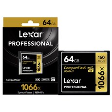 렉사 Professional 1066x CompactFlash Card UDMA7, 64GB