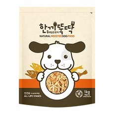 한끼뚝딱 전연령용 강아지 황태담은 소프트 사료, 양, 1kg, 1개