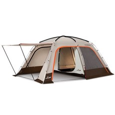 코베아 문리버3 오토캠핑 텐트, BEIGE + BROWN