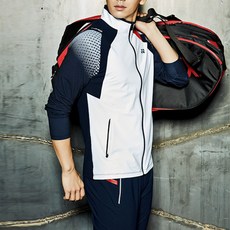 YONEX 男款立領拉鍊外套 73WU001MW+運動長褲 3WP001MNV