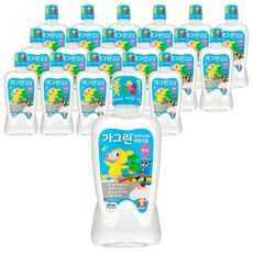 가그린 어린이용 가글액 풍선껌향, 380ml, 18개
