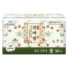 쏘피 귀애랑 롱 팬티라이너, 38개입, 1개
