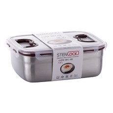 스텐락 클래식 스텐밀폐용기 핸디 4호 7400ml, 7.4L, 1개