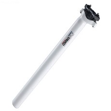 CONTROLTECH 자전거 ONE WHITE 시트포스트 30.9 x 400mm AL6061, 화이트, 1개