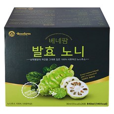 베네팜 발효 노니 주스, 30ml, 28개