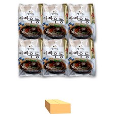 풀무원 생가득 아빠우동 4인분 1박스 (6개입)