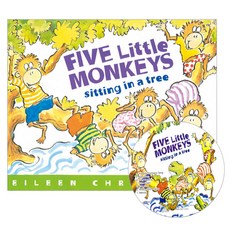 노부영 Five Little Monkeys Sitting in a Tree (Paperback + CD), JYbooks(제이와이북스)