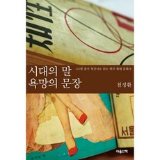 시대의 말 욕망의 문장:123편 잡지 창간사로 읽는 한국 현대 문화사