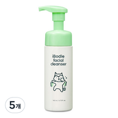 아이보들 페이셜 클렌저, 5개, 140ml
