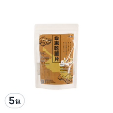 太禓食品 台東乾薑片, 嚴選台東老薑 低溫乾燥 保留香味 料理煮茶都OK, 100g, 5包