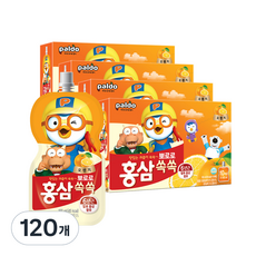 paldo 八道 Pororo紅蔘嗖嗖保健飲料 100ml, 120件