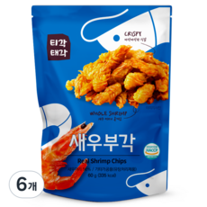 티각태각 새우부각, 60g, 6개