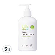 루아코 베이비 데일리로션, 5개, 350ml