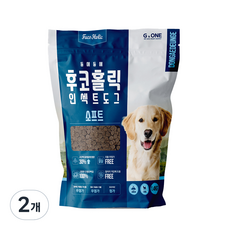 후코홀릭 전연령용 인섹트 도그 동애등에 소프트사료, 곤충, 2개, 1.4kg - 후코홀릭인섹트도그