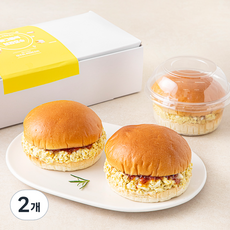 이엘후레쉬 에그듬뿍브리오슈 샌드위치 3개입, 450g, 2개