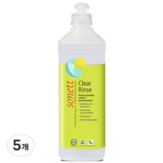 [쿠팡수입] 소네트 식기 세척기용 린스, 500ml, 5개