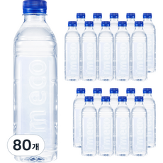 산수음료 가벼운샘, 500ml, 80개