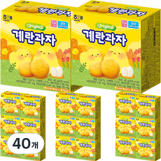 해태제과 계란 과자, 45g, 40개