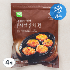부침명장 사옹원 한입 아삭김치전 (냉동), 510g, 4개