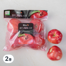 프레샤인 충주 GAP 인증 고당도 사과, 1.2kg(4~8입), 2봉
