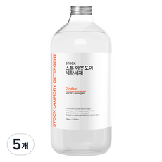 STOCK 아웃도어 세탁세제 본품, 1L, 5개