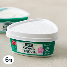 서울우유 더진한 그릭요거트 소프트, 100g, 1개입, 6개