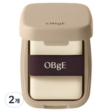 OBge 오일 컨트롤 피니셔 파우더 팩트 5g, 2개