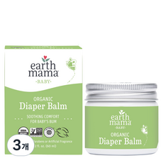 earth mama 屁屁膏, 60ml, 3個