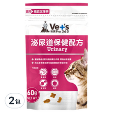 Vet's 唯寶 機能潔牙餅 泌尿保健配方 60g 2包