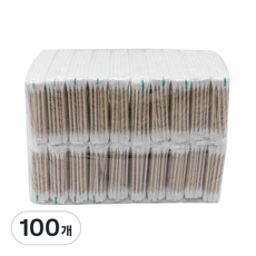수성 고급나무 면봉, 100개입, 100개