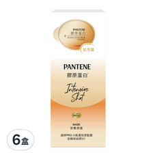 PANTENE 潘婷 爆水膠囊髮膜 PRO-V高濃保濕髮膜 密集修護型, 6盒, 36ml