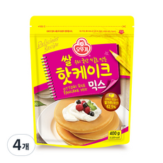 오뚜기 쌀핫케이크 믹스, 400g, 4...